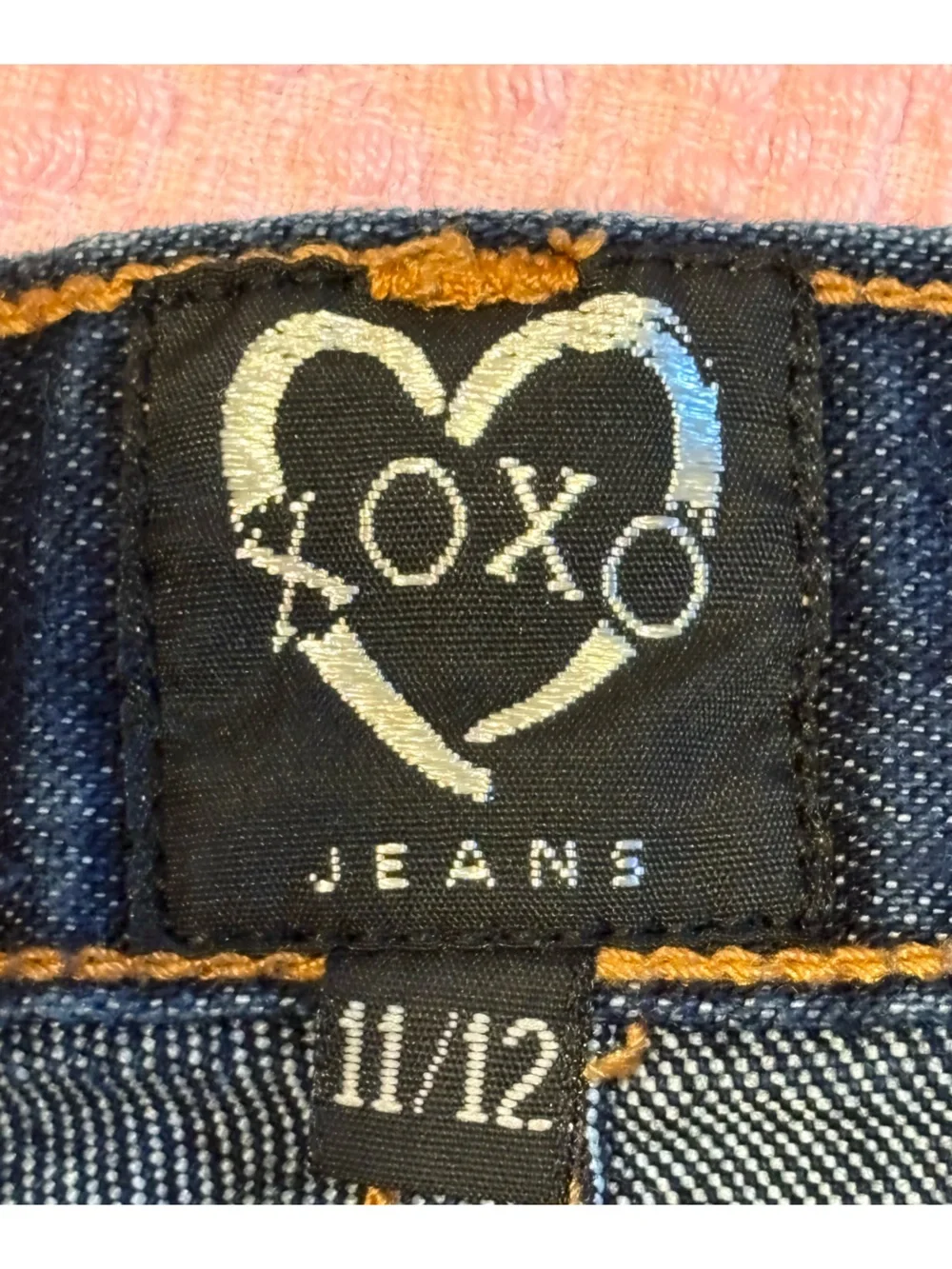 XOXO Women’s Dark Blue Denim Shorts, Jean Shorts, Vintage Size 11/12